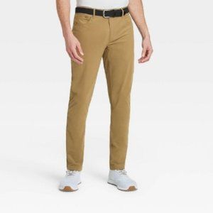 Men's golf slim pants size